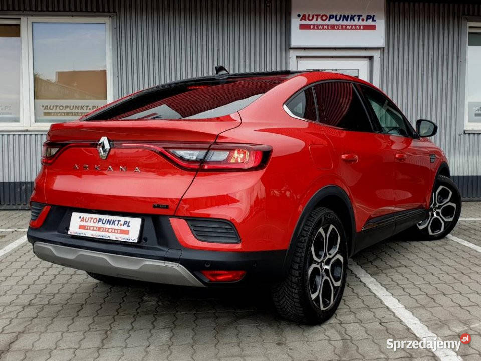 Renault Arkana 2022r Salon Fvat 23 Bezwypadkowy automatyczna sprzedam