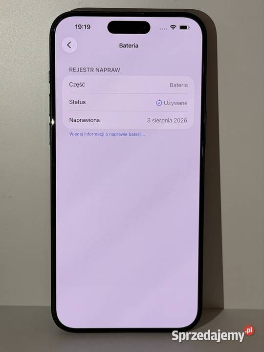 iPhone 15 Pro 256GB 100 Kondycja Apple / iPhone Kalisz