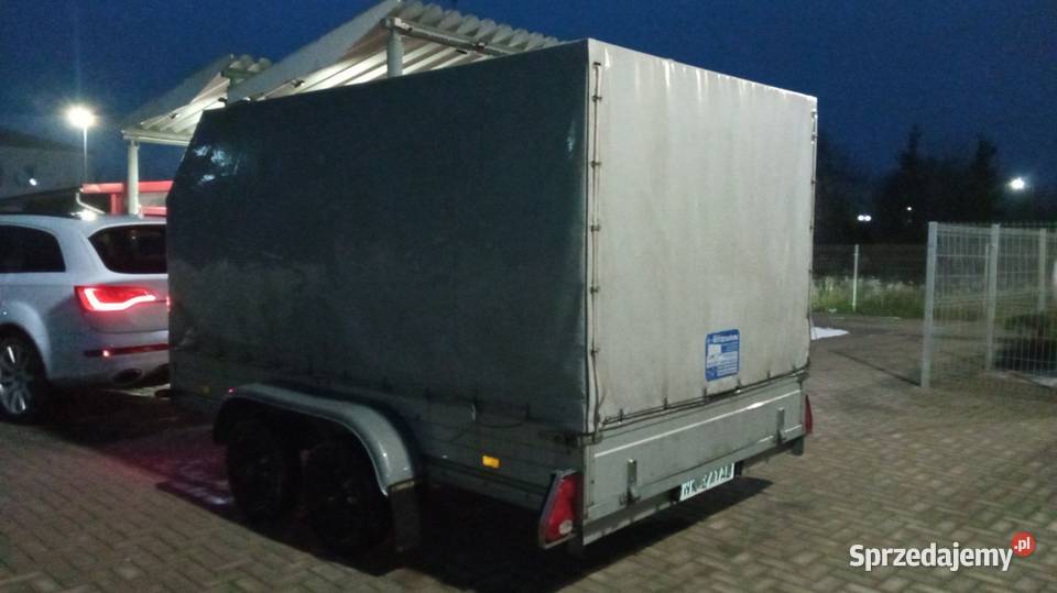 Rydwan lekka przyczepka dwuosiowa dmc 750 Giżycko