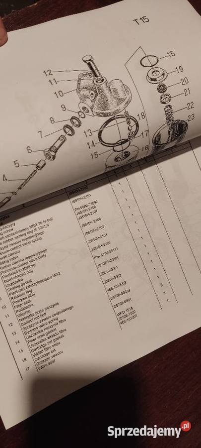 Farm mit 250d katalog części Stalowa Wola sprzedam