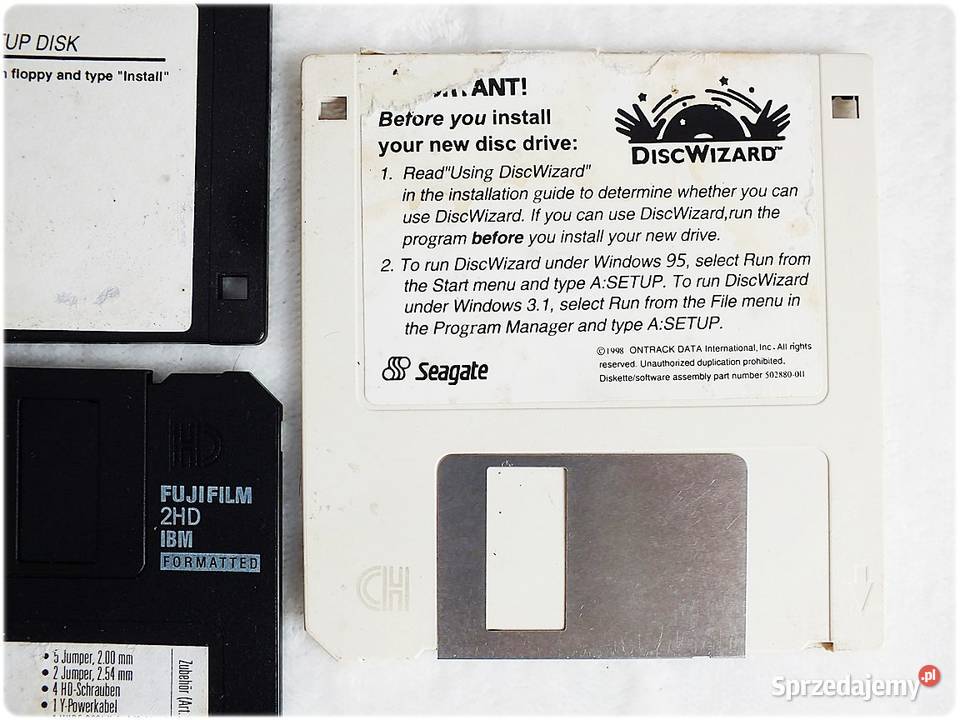 Starsze Dyskietki Zestaw Dyskietka Microsoft dyskietka Żary