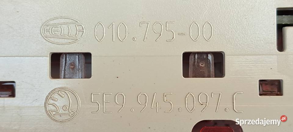 Trzecie Światło Stop Skoda Octavia III Superb Mielęcin sprzedam