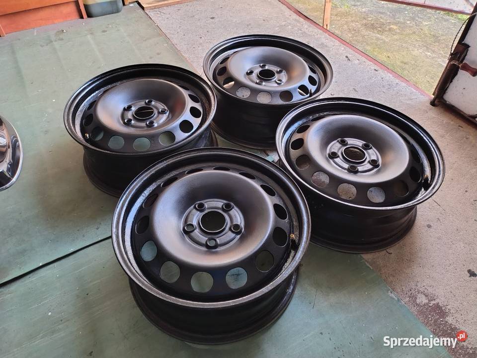Komplet czterech felg stalowych 16 5x112 Samochodowe Kępice