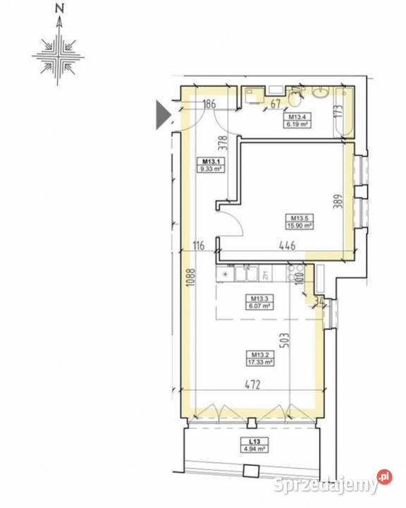 Mieszkanie do sprzedania Lublin 8561m2 3 balkon