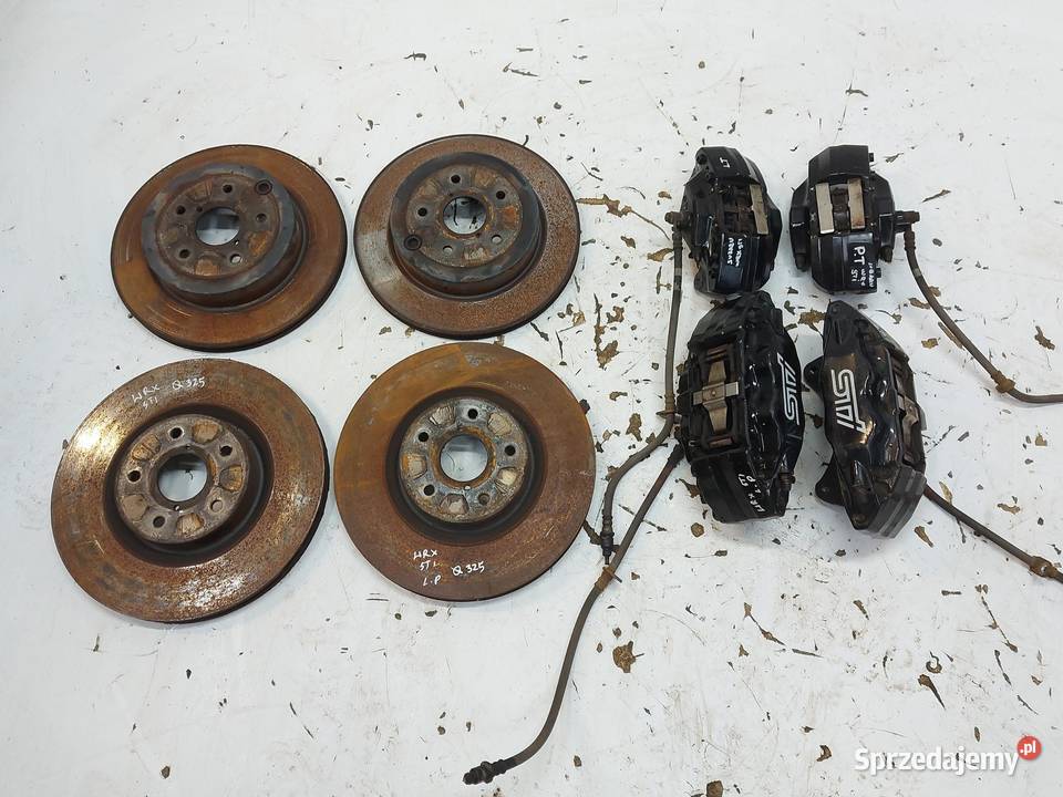 Subaru WRX STI 2015r hamulce zaciski tarcze sprzedam