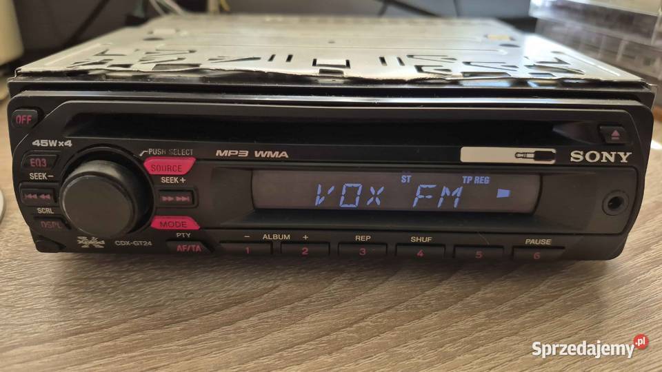 Sony cdx GT24 AYX RADIO SAMOCHODOWE Łódź