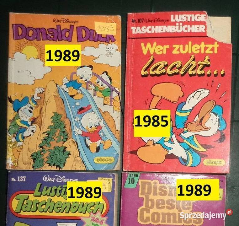 comics Kaczor Donald Duck Lustiges Taschenbuch Komiksy