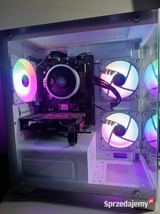 Nowy Biały Komputer Gamingowy PC AMD Ryzen 3 Zielona Góra