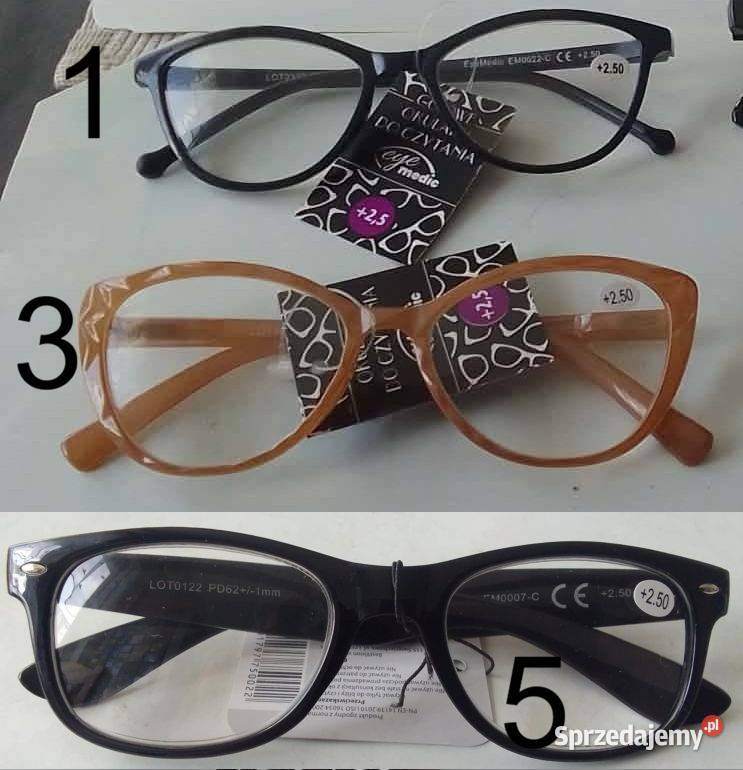 Okulary do czytania 250 dpt EyeMedic Wyrób Rewal