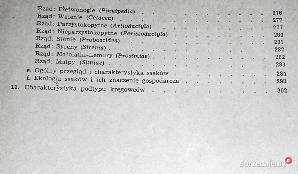 Zoologia J Dąmbski Z Kozikowska J Wengris Chełm