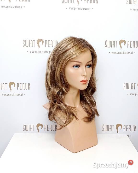 Długa falowana peruka syntetyczna Kielce sprzedam