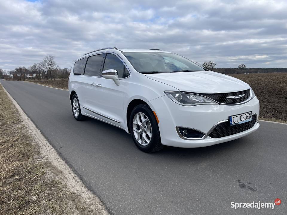 Chrysler Pacifica Limited 2020r bezwypadkowa Rok produkcji 2020 Pacifica Toruń