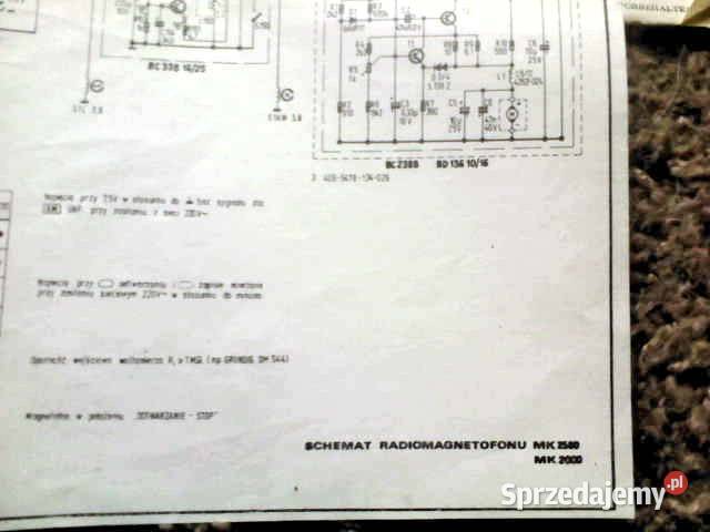 Instrukcje obsługi i schematy z PRL