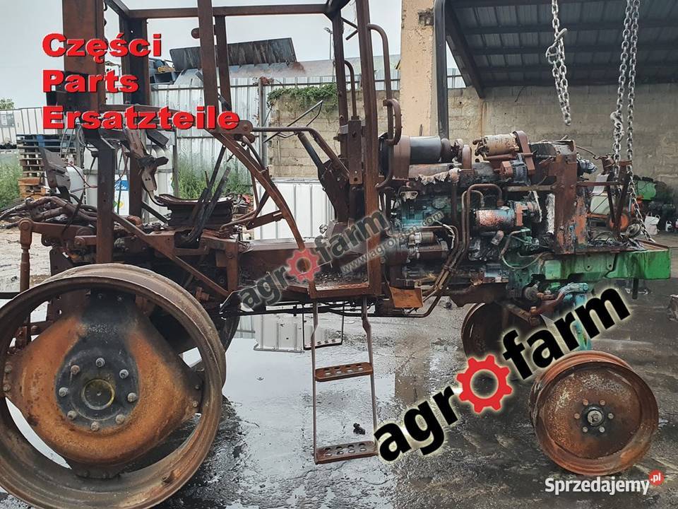 John Deere 5510N części skrzynia biegów silnik Pozostałe Byków
