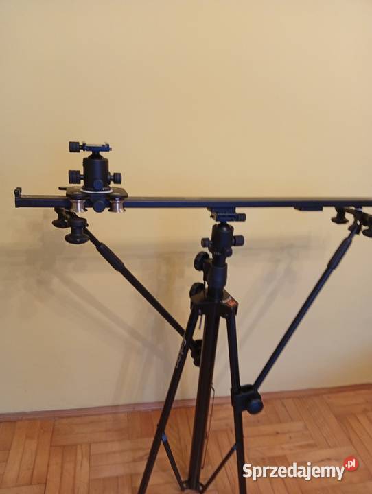 Statyw z głowicą i podporami slider Kameleon Kraków sprzedam