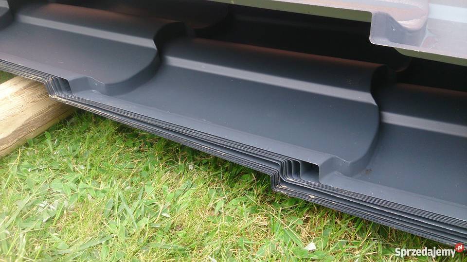 Blachodachówka RUUKKI 40 Grafit 777 m2 II gat sprzedam