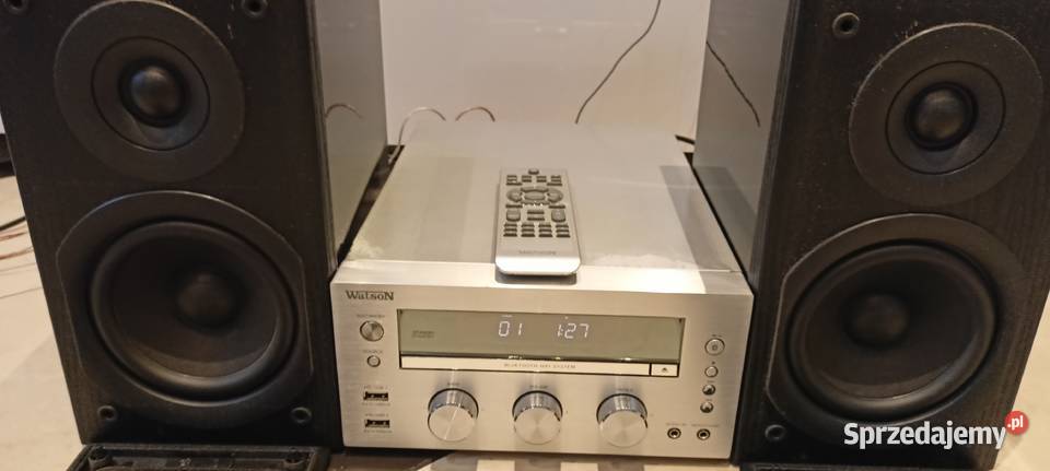Mini wieża Watson CO 4100MUB Bluetooth CD AUX Sędziszów sprzedam