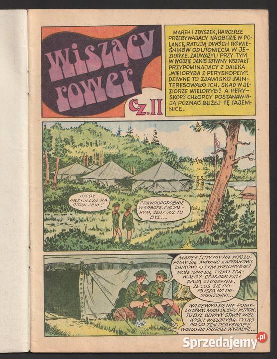 KAPITAN ŻBIK WISZĄCY ROWER 1973 Rok wydania 1973 Łódź