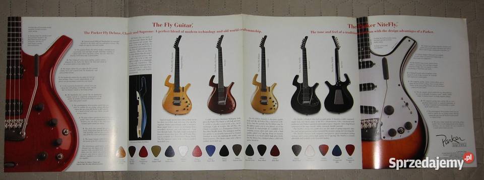 Parker katalog gitarplakat Kępice