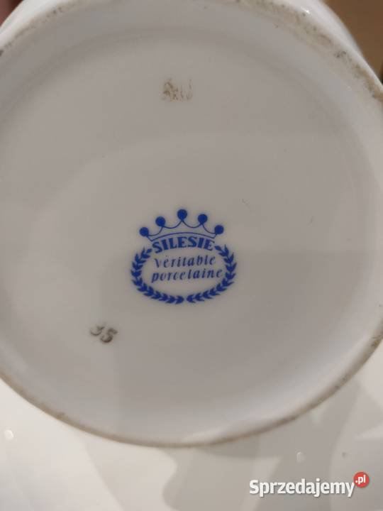 Sprzedam stary porcelanowy dzbanek Silesie PRL Łódź