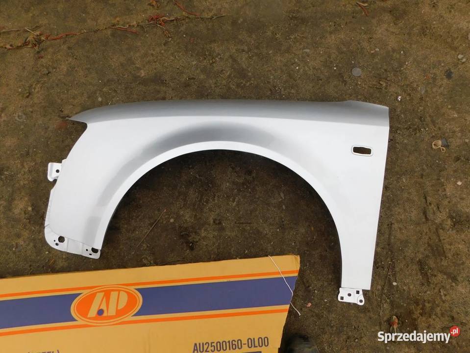 audi A4 B6 błotnik lewy nowy kolor LY7W WYSYŁKA Pozostałe