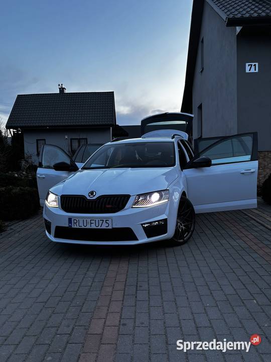 Skoda Octavia III RS 2017 Diesel wspomaganie kierownicy Škoda