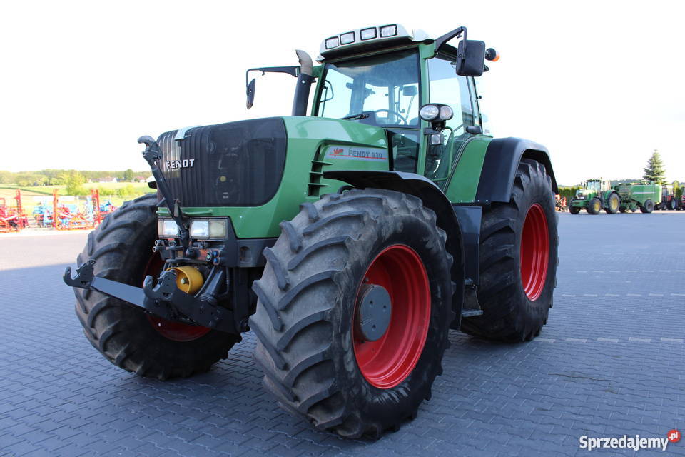 Fendt 930 vario TMS WOM 540/1000 obr. Ciągniki