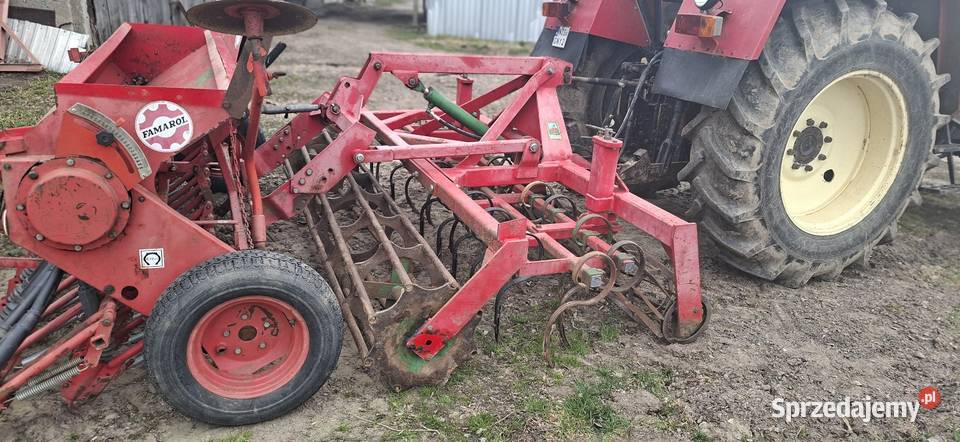 Agregat siewny kultywator siewnik Unia Famarol nieuszkodzony