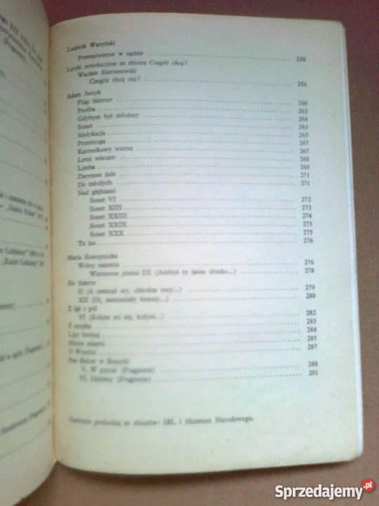 Literatura polska kl LO lata 70 PRL cz1 i cz2 Warszawa