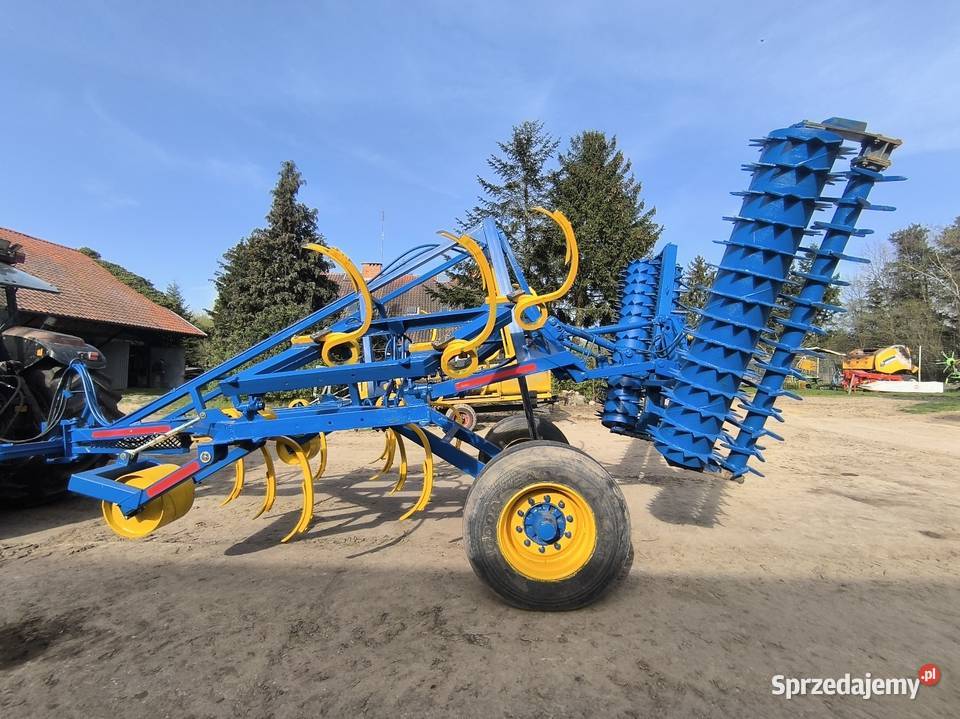 Case 7240 z talerzówką 6m i gruberem 4m Napęd 4x4