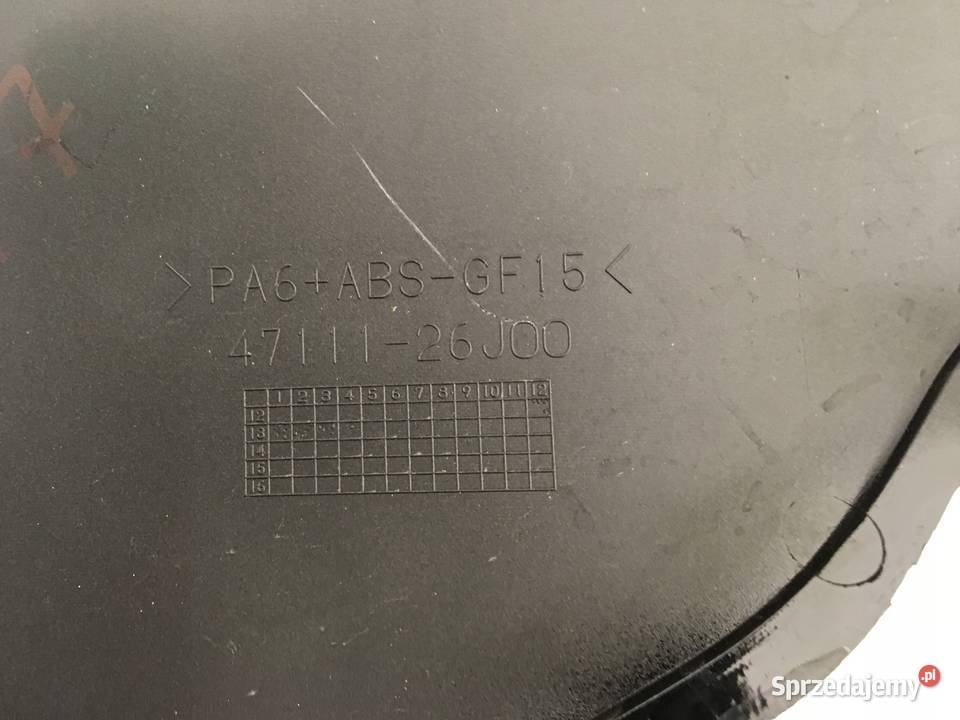 SUZUKI AN 650 Burgman 1318 Owiewka Bok Ogon Tył Plastiki Łobżenica