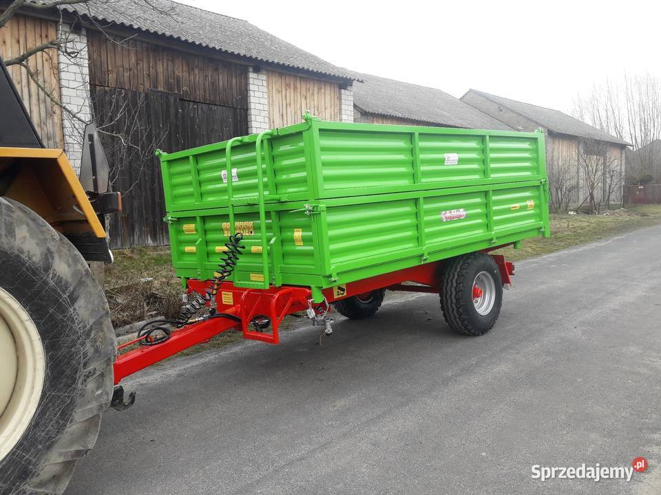 Przyczepa rolnicza wywrotka 3545t Transport Raty Mroczków Duży