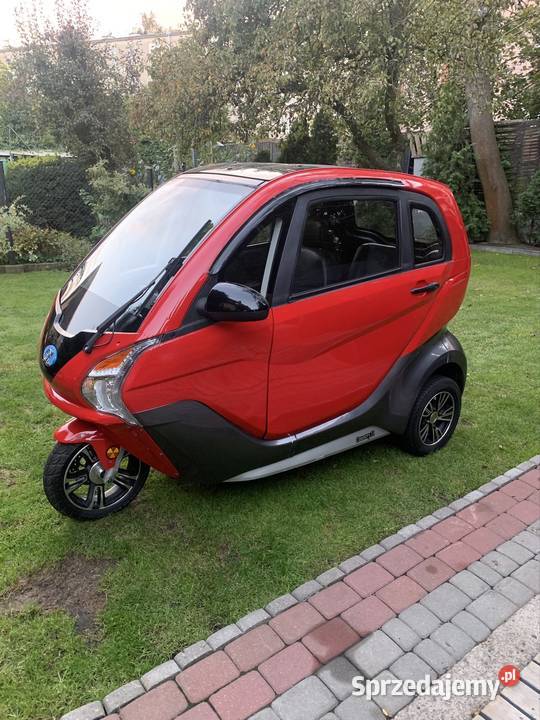 Skuter elektryczny z dachem Lindenbjerg Webasto Gdańsk