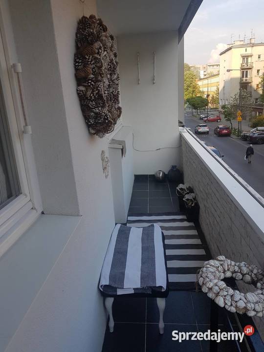 Wyjątkowe 2 pokoje z dużym balkonem na Powiślu Warszawa