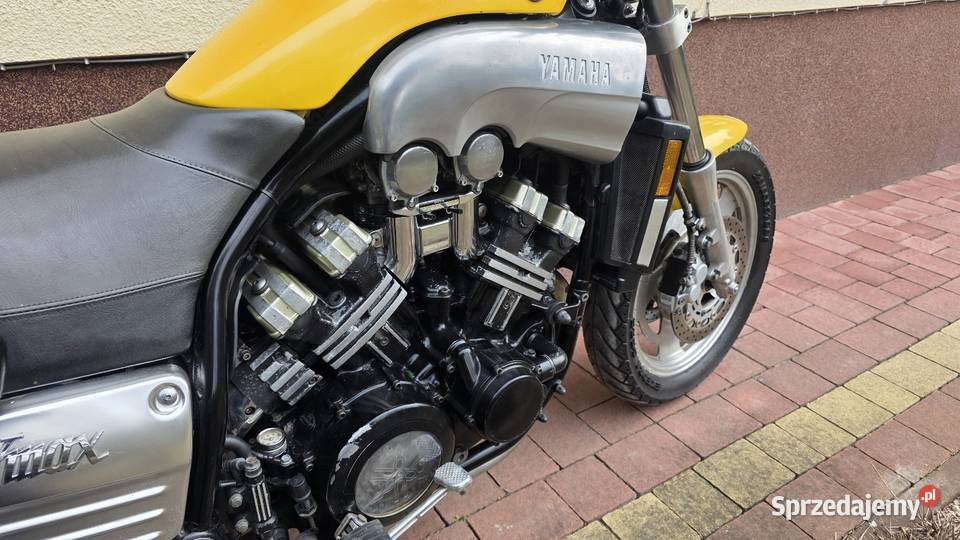 Yamaha v maxx v boost 1200 klasyk motocykl zolty Yamaha Mielec