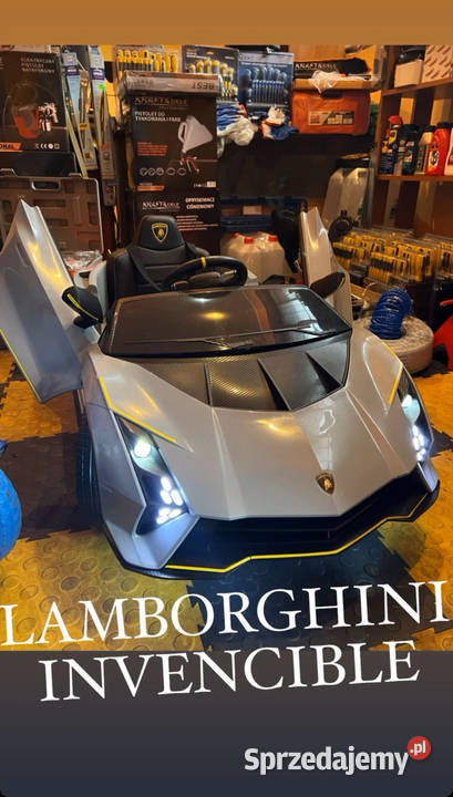 Pojazd Lamborghini Invencible Szary Siedlce