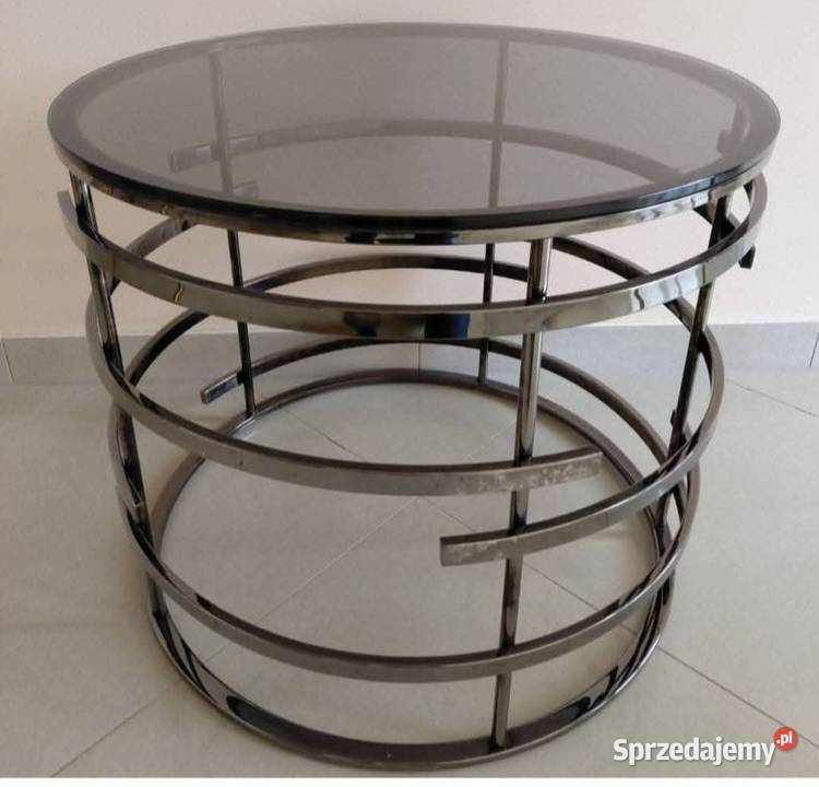 Stolik kawowy szklany 60cm Janki