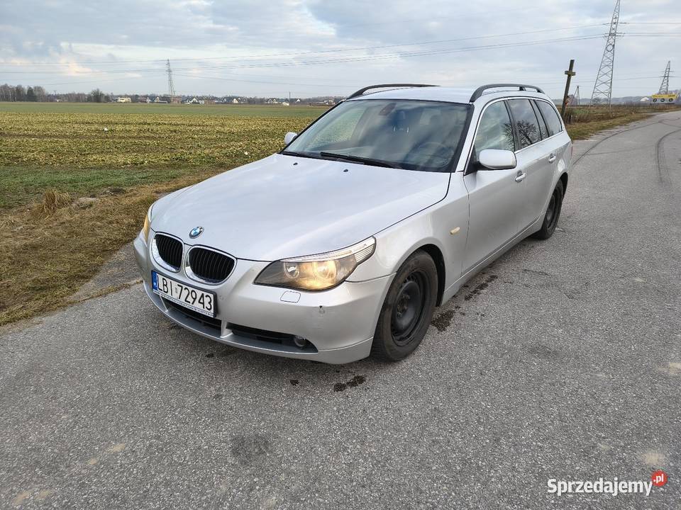 Bmw E61 525d 2004r bogate wyposażenie lubelskie Biała Podlaska