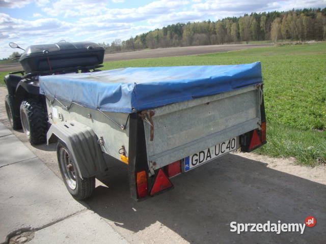 Przyczepka lekka Saris pomorskie Koteże