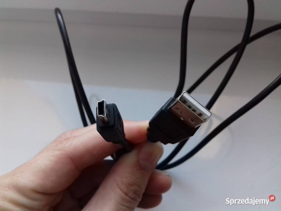 Mini USB kabel miniUSB 117 USB ABmini czarny kujawsko-pomorskie Bydgoszcz