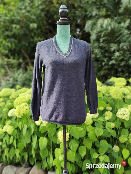 Sweter wełniany Mango Violeta plus size S L 40 Szczecin