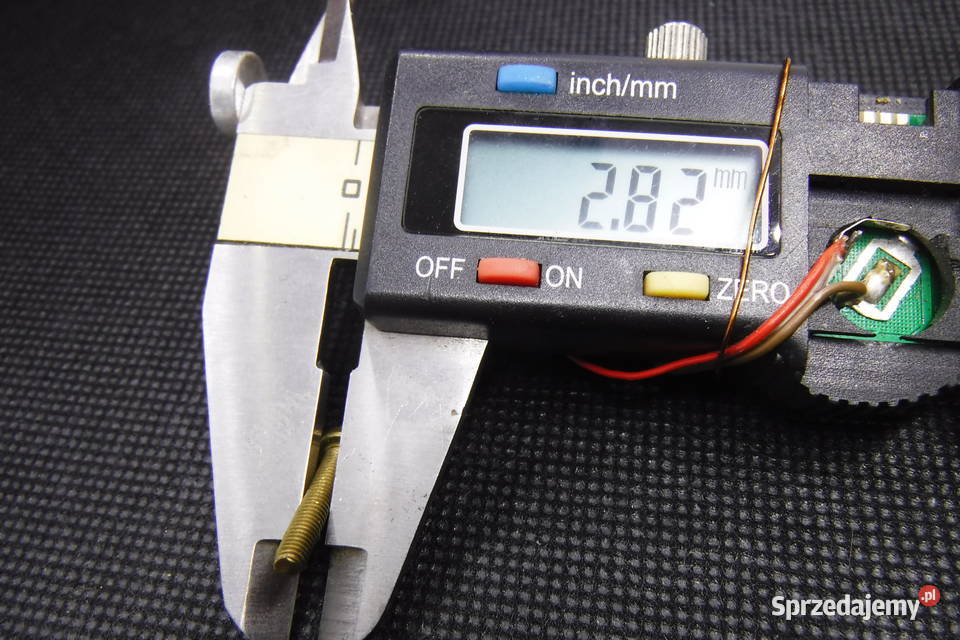 Śruba mosiężna śruby mosiężne M3 x 18mm skok Otwock