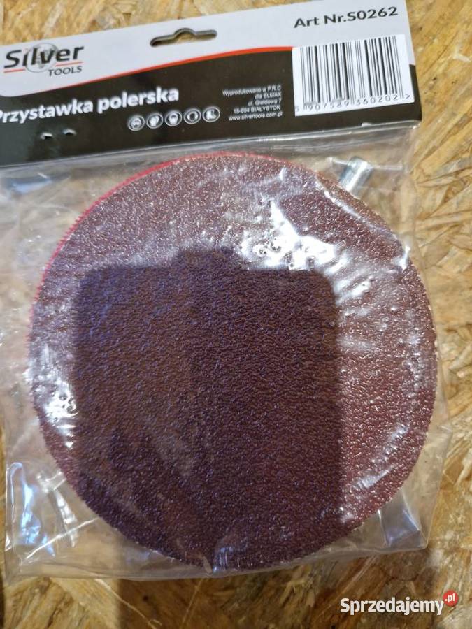 Przystawka polerska 125mm 2mm silver tools 50262