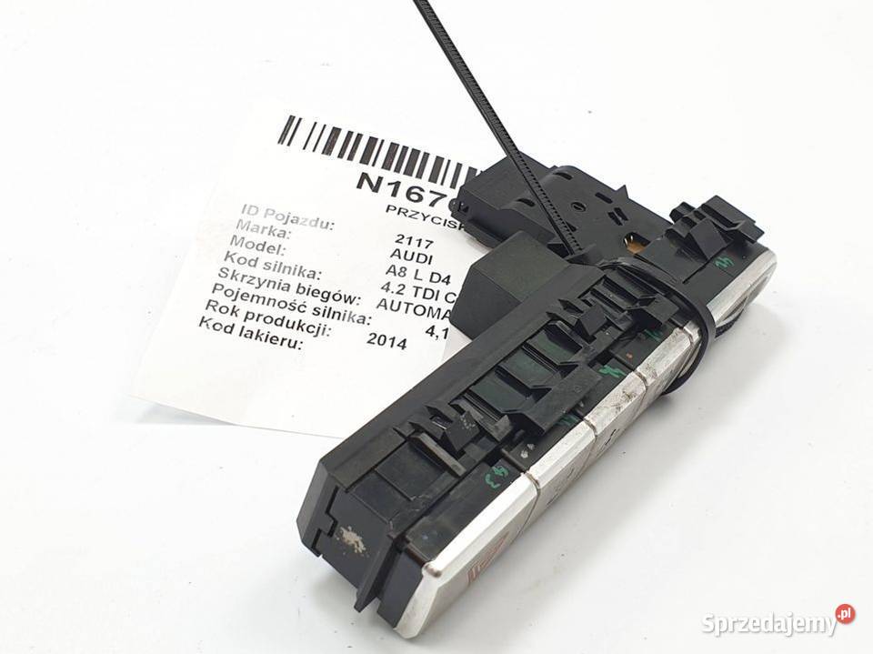 PRZYCISK AUDI A8 L D4 4H0820911C osobowe Lipno