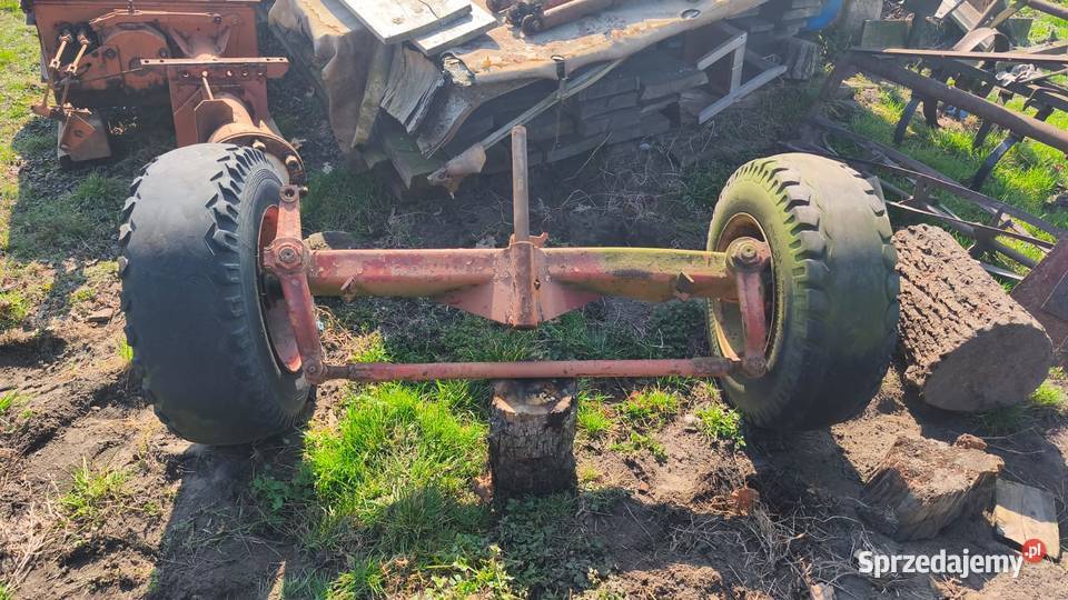 Oś tył przód Bizon 056 Z kołami śląskie