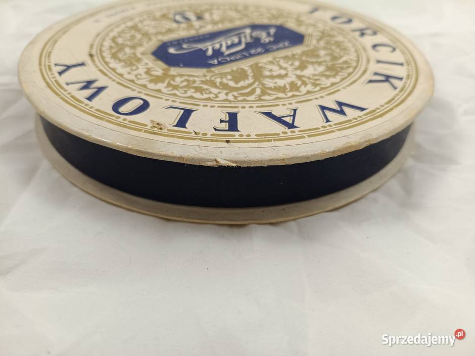 Pudełko Torciku Waflowym Wedel 1974 r łódzkie Łódź sprzedam