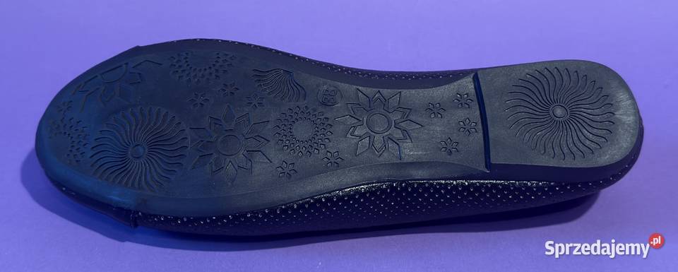 Czarne baleriny połysk rozmiar 38 BAL9 Żyrardów