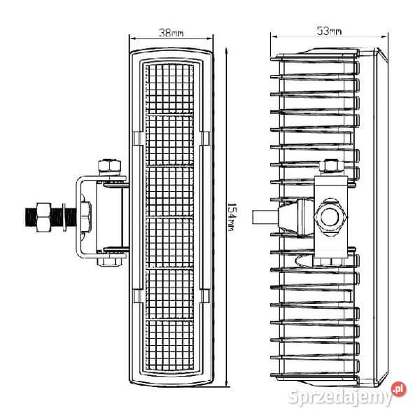 Lampa robocza pośrednia 18W 1500 lumenów LA10503 Kamionna