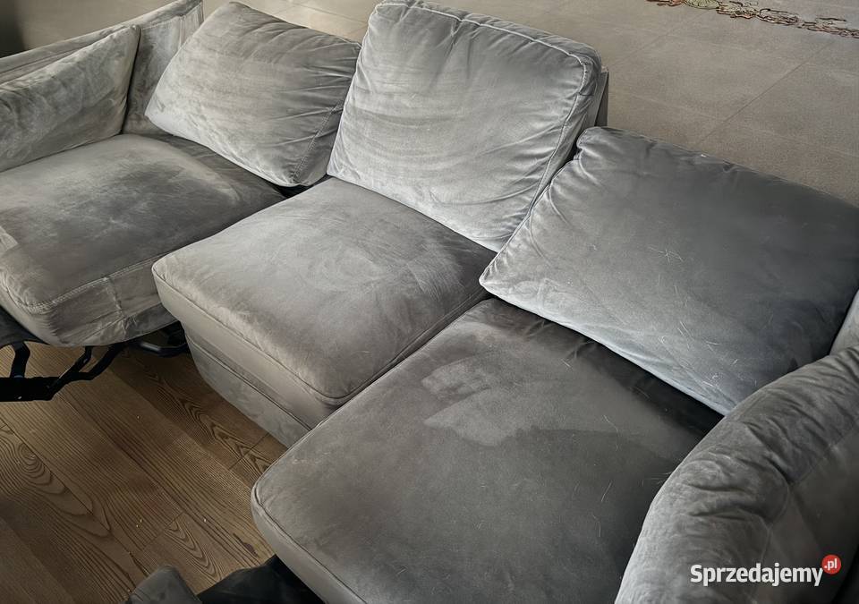 Sofa z fotelem Millom elektrycznie rozkładane 225cm Czechowice-Dziedzice