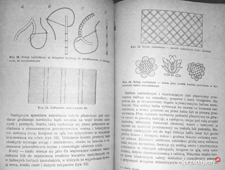 Hafty ręczne Irena Malinowska